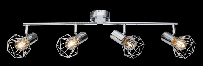 Globo Xara I Spot 4-flammig chrom