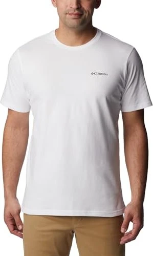 Columbia North Cascades T-Shirt kurzarm white/csc box logo (Herren)