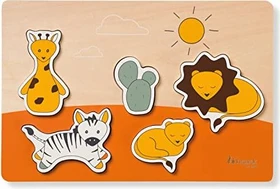 Hauck Puzzle N Fit Steckpuzzle Safari
