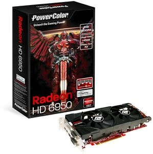PowerColor Radeon HD 6950, 1GB GDDR5, 2x DVI, HDMI, 2x mDP
