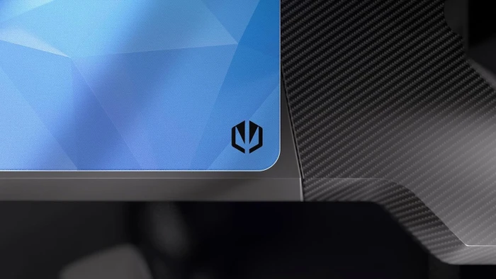 Endorfy Crystal Blue XL, 900x400mm, Motiv blau