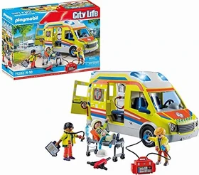 playmobil City Life Rettungswagen mit Licht und Sound