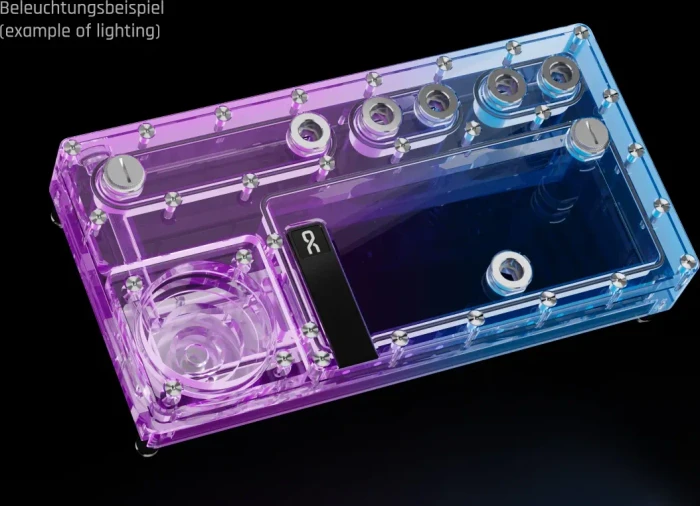 Alphacool Core Distro Plate 280 Links VPP/D5, Verteilerplatte