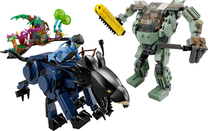LEGO Avatar - Neytiri und Thanator vs. Quaritch im MPA