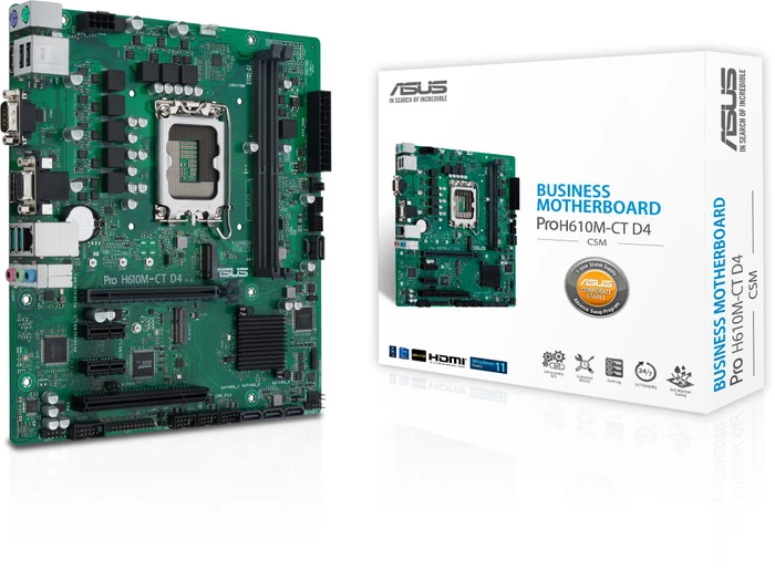 ASUS Pro H610M-CT D4-CSM (Intel 1700)