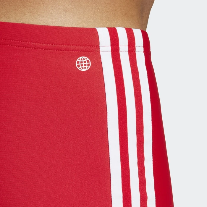 adidas Classic 3-Streifen Badehose better scarlet/white (Herren)