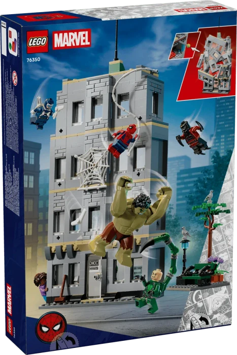 LEGO Marvel Super Heroes Spielset - Großer Showdown: Spider-Man vs. Hulk