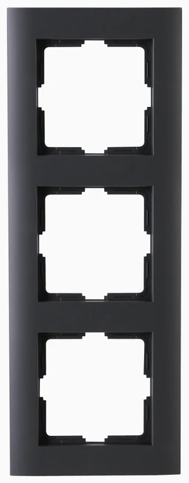 Kopp HK07 Abdeckrahmen 3-fach, anthrazit