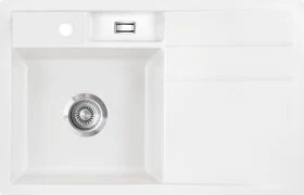 systemceram Bela 78 F Einbau Becken links polar