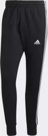 adidas Essentials French Terry Tapered Cuff Trainingshose lang schwarz/weiß (Herren)