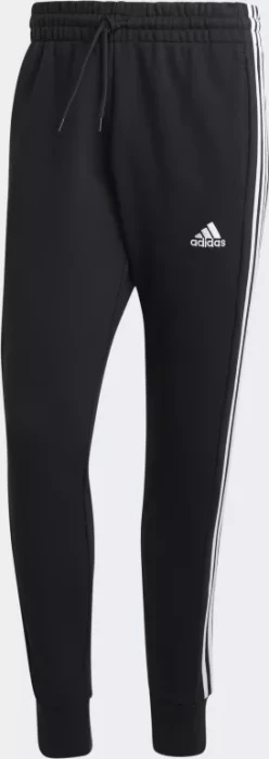 adidas Essentials French Terry Tapered Cuff Trainingshose lang schwarz/weiß (Herren)