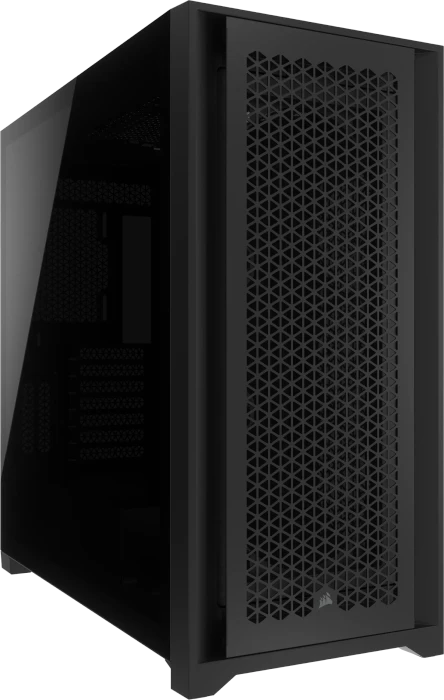 Corsair 5000D Core Airflow, schwarz, Glasfenster