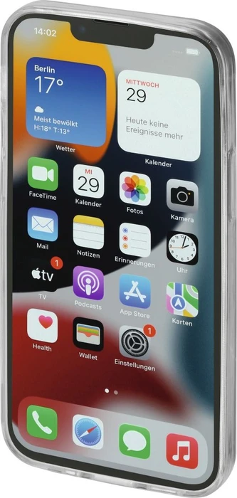 Hama Cover Crystal Clear für Apple iPhone 13 Pro transparent