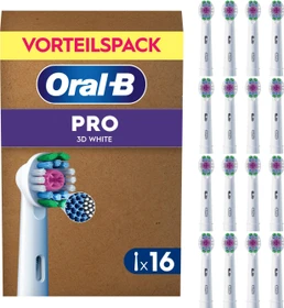 Oral-B Pro 3D White Ersatzbürste weiß, 16 Stück