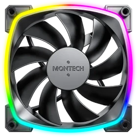 Montech AX120 PWM ARGB schwarz, 120mm