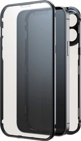 Black Rock 360° Glass Case für Apple iPhone 15 Pro Max transparent/schwarz