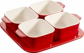 Zwilling Staub Ceramique Tapas-Set kirschrot, 5-tlg.