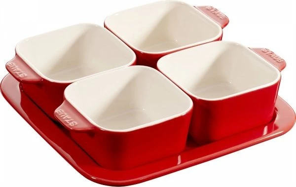 Zwilling Staub Ceramique Tapas-Set kirschrot, 5-tlg.