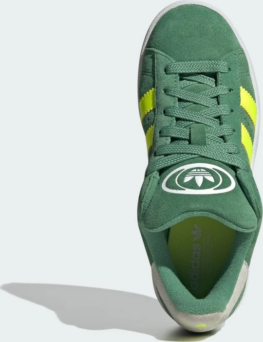 adidas Campus 00s preloved green/solar yellow/cloud white (Junior)