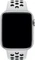 Apple Nike Sportarmband S/M und M/L für Apple Watch 44mm Platinum/schwarz Vorschaubild