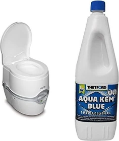 Thetford Porta Potti 565E tragbare Campingtoilette weiß