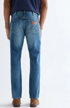 Wrangler Larston Medium Stretch Jeans slate runner (Herren)