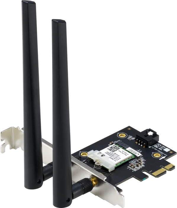 ASUS PCE-AX1800, 2.4GHz/5GHz WLAN, Bluetooth 5.2 LE, PCIe 2.0 x1