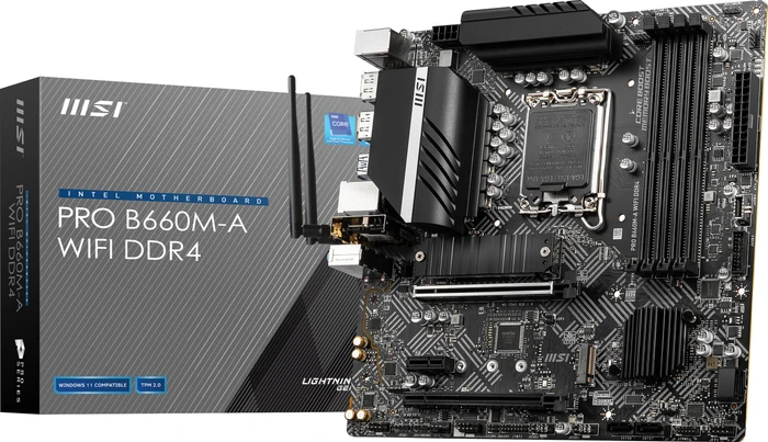 MSI PRO B660M-A WIFI DDR4 (Intel 1700)