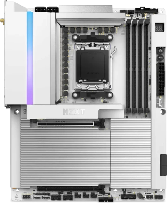 NZXT N9 X870E White (AMD AM5)