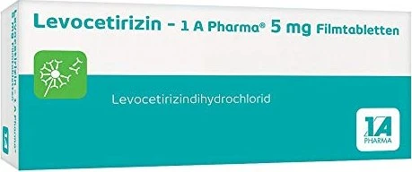 1A Pharma Levocetirizin 5mg Filmtabletten