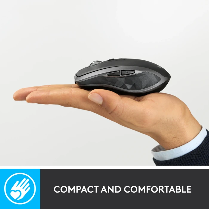 Logitech MX Anywhere 2S Bluetooth Edition, Graphite, USB/Bluetooth