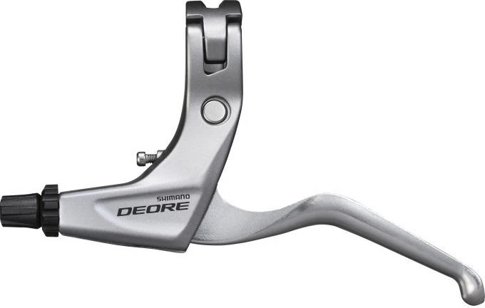 Shimano Deore T611 V-Brake 3-Finger Bremshebel links silber