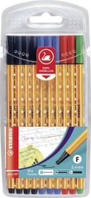 STABILO point 88 Officepack sortiert, 10er-Set, Kunststoffetui