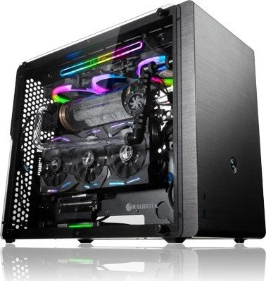 Raijintek Ophion M Evo TGS, Glasfenster