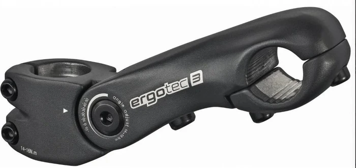 Ergotec Kobra Vario Ahead 25.4mm/28.6mm -10° - +60° Vorbau 120mm schwarz
