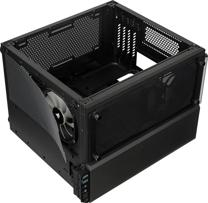 Corsair Crystal Series 280X, schwarz, Glasfenster