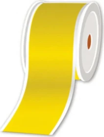 Brother Endlosetiketten, 12mm, 30m, gelb, glänzend, 1 Rolle