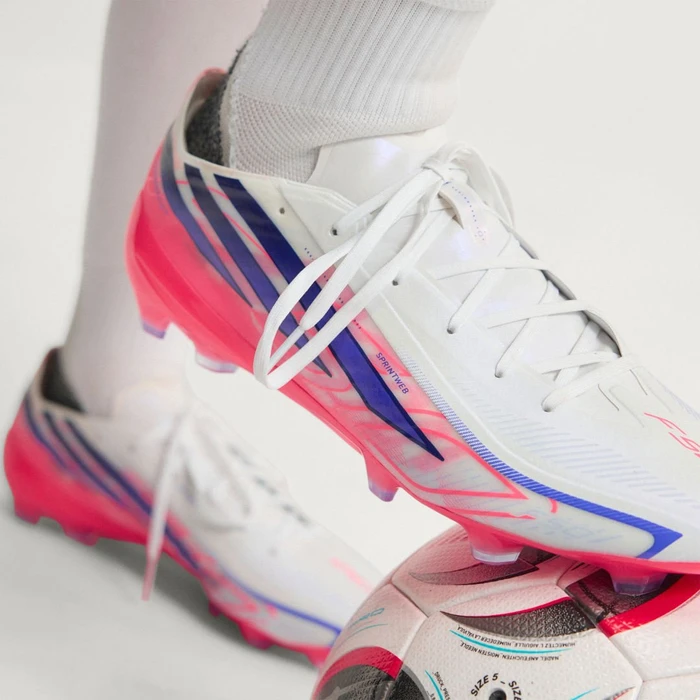 adidas F50 Hyperfast Pro FG cloud white/solar purple/solar turbo