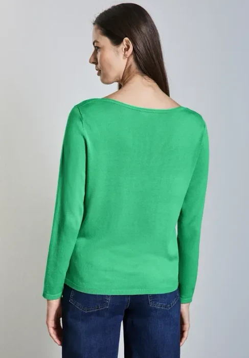 Street One Noreen Strickpullover tendril green (Damen)