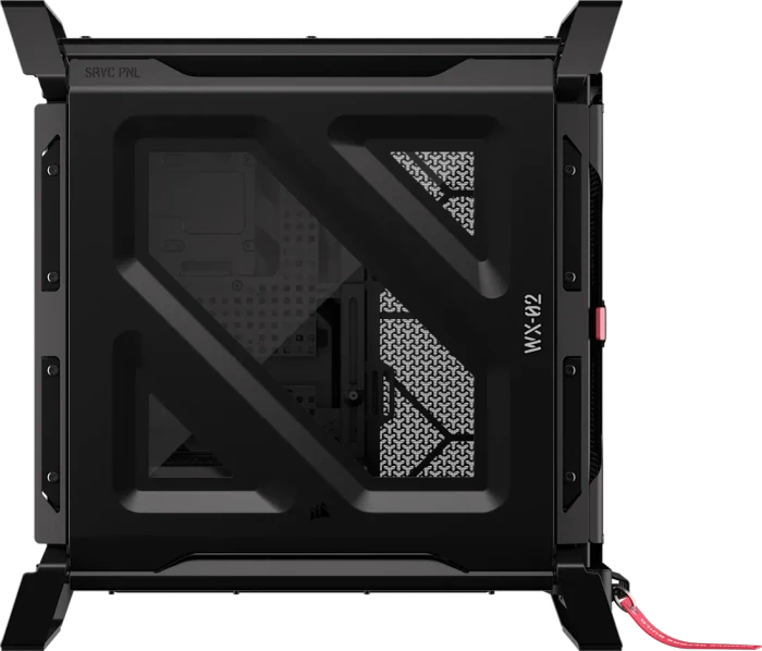 Corsair Warthog RS WX-02 Black, Glasfenster