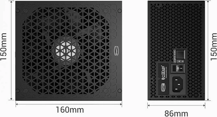 PCCooler YS-Series YS1200 1200W, ATX 3.1