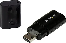 StarTech USB to Stereo Audio Adapter schwarz