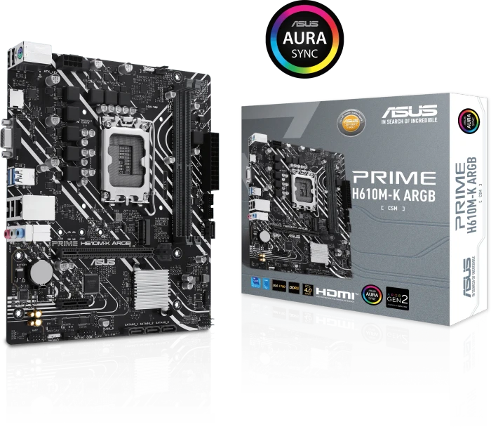 ASUS Prime H610M-K ARGB-CSM (Intel 1700)