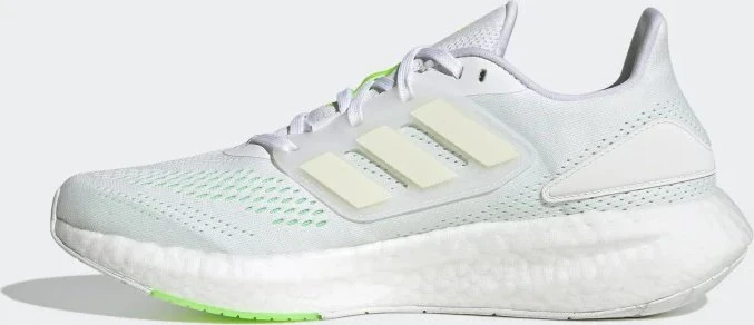 adidas Pureboost 22 cloud white/beam green (Herren)