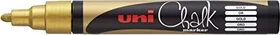 Uni-Ball Chalk PWE-5M Kreidemarker gold