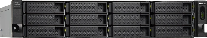 QNAP Rack Expansion Unit TL-R1200C-RP, 1x USB-C 3.1, 2HE