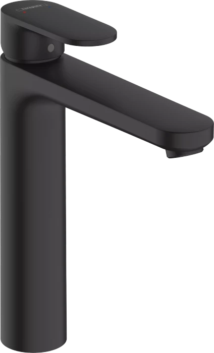 Hansgrohe Vernis Blend Waschbeckenarmatur 190 ohne Ablaufgarnitur mattschwarz