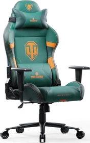 Diablo Chairs X-One 2.0 Normal Gamingstuhl, World of Tanks Edition, grün/orange