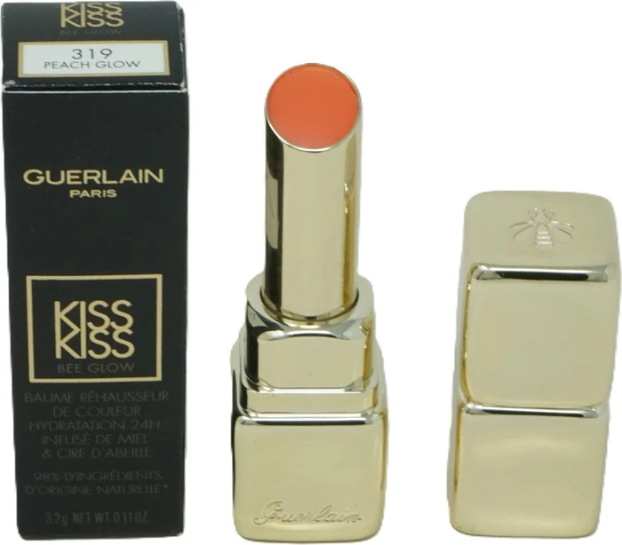 Guerlain KissKiss Bee Glow getönter Lippenbalsam 319 peach glow, 3.5g