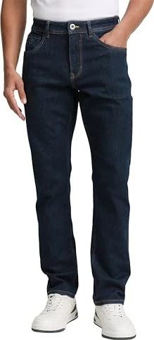 Tom Tailor Josh Regular Slim mit Stretch Jeans rinsed blue denim (Herren)